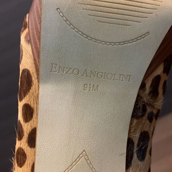 Enzo Angiolini Animal Print Sully High Heels Women’s 9.5 - Picture 7 of 12